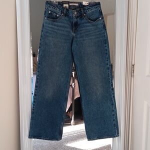 Levi's Premium Denim Nwt A55660001 Low Loose Straight Leg Jeans 26 x 30